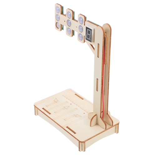 Yardwe 1 Satz DIY Ampelspielzeug Set für Wissenschaftliches Lernmodell zur Montage von Verkehrssignalen für Klassenzimmer und Zuhause Fördert Stem Bildung und Experimentieren von Yardwe