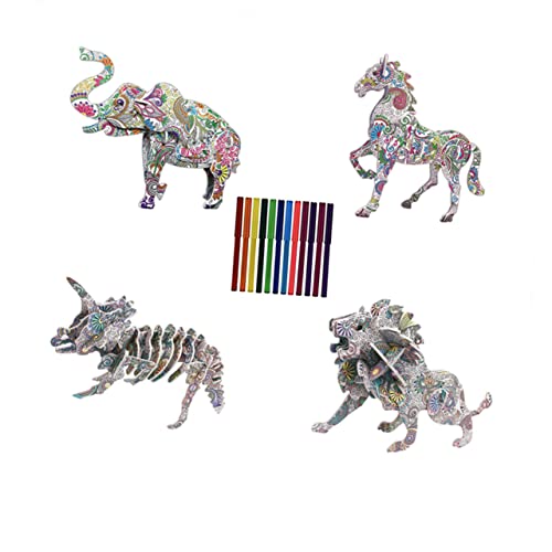Yardwe 1 Satz DIY Graffiti Puzzle für Bastelspielzeug mit Farben Fördert Kreativität für Familienaktivitäten und zu Weihnachten oder Geburtstagen Yardwe 1 Satz DIY Graffiti Puzzle für Bastelspielzeug mit Farben Fördert Kreativität für Familienaktivitäten und zu Weihnachten oder Geburtstagen von Yardwe