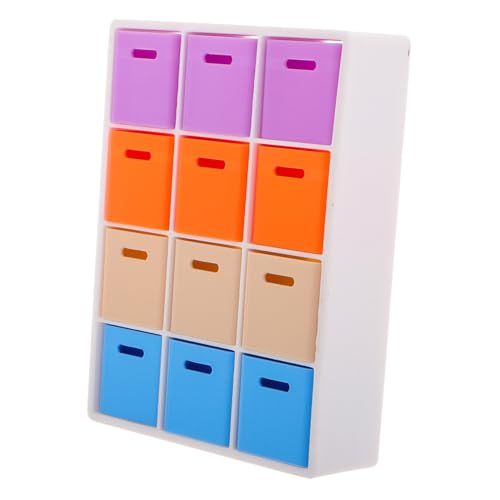 Yardwe 1 Satz DIY Regalsystem mit Fächern für Kreative Eltern Junge Mädchen Interaktion Sicheres zur Dekoration und Präsentation von Miniaturen Yardwe 1 Satz DIY Regalsystem mit Fächern für Kreative Eltern Junge Mädchen Interaktion Sicheres zur Dekoration und Präsentation von Miniaturen von Yardwe