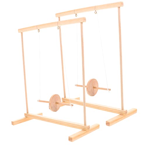 Yardwe 1 Satz DIY Wissenschaftsspielzeug für Teiliges mit Rollpendel Experiment Beobachtungs und Denkfähigkeiten Sicheres Umweltfreundliches Holzmaterial für Kleine Ab Jahren von Yardwe