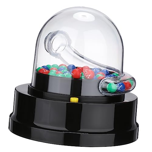 Yardwe 1 Satz Desktop-Spiele elektronisch Maschine Elektrik Lotto Spielautomat Mini-Lottospielautomat -Spielautomat Lotto- Tombola Abs Schwarz Yardwe 1 Satz Desktop-Spiele elektronisch Maschine Elektrik Lotto Spielautomat Mini-Lottospielautomat -Spielautomat Lotto- Tombola Abs Schwarz von Yardwe