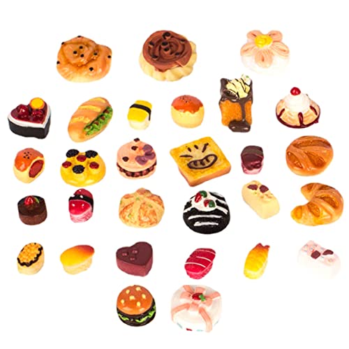 Yardwe 1 Satz Dessert Set Teiliges Puppenhaus Zubehör für Realistische Spielküchen mit Harz Sushi Brot Kuchen und Getränken für Mini Dekorationen und DIY Projekte Yardwe 1 Satz Dessert Set Teiliges Puppenhaus Zubehör für Realistische Spielküchen mit Harz Sushi Brot Kuchen und Getränken für Mini Dekorationen und DIY Projekte von Yardwe
