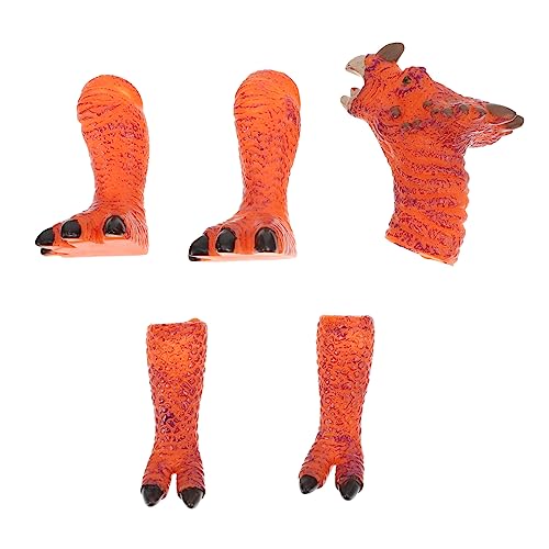 Yardwe 1 Satz Dinosaurier-handpuppenspielzeug Marionette Finger Dinosaurier -handpuppe Intellektuelles Dinosaurierspielzeug Für Kreative Dinosaurier-klauenhandschuhe Orange Plastik Yardwe 1 Satz Dinosaurier-handpuppenspielzeug Marionette Finger Dinosaurier -handpuppe Intellektuelles Dinosaurierspielzeug Für Kreative Dinosaurier-klauenhandschuhe Orange Plastik von Yardwe