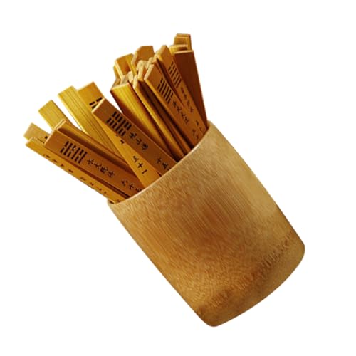 Yardwe 1 Satz Divination Game Sticks Eimer ich Wahrsagen Stöcke Stiele Wahrsagespiel-Eimer-Stütze Weissagungsspiel bleibt bei Pot Vintage Weissagungsstütze Bambus Yardwe 1 Satz Divination Game Sticks Eimer ich Wahrsagen Stöcke Stiele Wahrsagespiel-Eimer-Stütze Weissagungsspiel bleibt bei Pot Vintage Weissagungsstütze Bambus von Yardwe