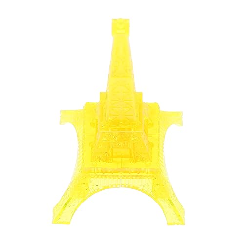 Yardwe 1 Satz Eiffel Tower Puzzle aus Transparenten Blöcken für Fördert die Kognitive Entwicklung für Geburtstage und Feiertage von Yardwe