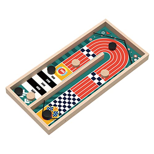 Yardwe 1satz Junge Mädchen Catapult Chess Toy Interaktives Holzspielzeug Für Eltern-Junge Mädchen-Spiele Tischhockey Ejector Spiel Familienspiel Geschicklichkeit Und Kreativität von Yardwe