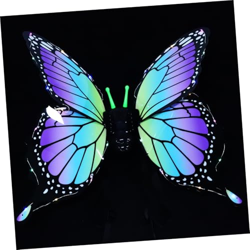 Yardwe 1 Satz Elektrische LED Schmetterlingsflügel Leuchtende für Mädchen für Frühlingspartys Halloween Cosplay und Geburtstagskostüme Yardwe 1 Satz Elektrische LED Schmetterlingsflügel Leuchtende für Mädchen für Frühlingspartys Halloween Cosplay und Geburtstagskostüme von Yardwe