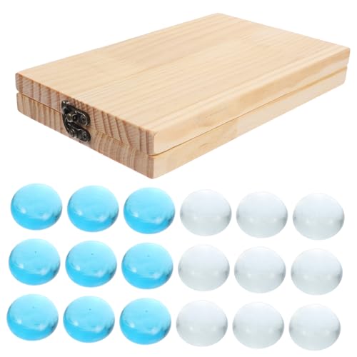 Yardwe 1 Satz Faltbares Mancala Spielset für Pädagogisches Strategiespiel für Familienaktivitäten Fördert Geduld und Gedächtnis Sicheres Design mit Glatter Oberfläche von Yardwe