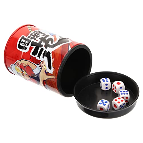 Yardwe 1 Satz Farbbecher -Würfelset Würfelturm Würfelbecher Spiel Würfel Würfelspiel Würfelstapelbecher Partywürfel Zubehör für Partyunterhaltung Party -Requisiten Spielzubehör Plastik Yardwe 1 Satz Farbbecher -Würfelset Würfelturm Würfelbecher Spiel Würfel Würfelspiel Würfelstapelbecher Partywürfel Zubehör für Partyunterhaltung Party -Requisiten Spielzubehör Plastik von Yardwe