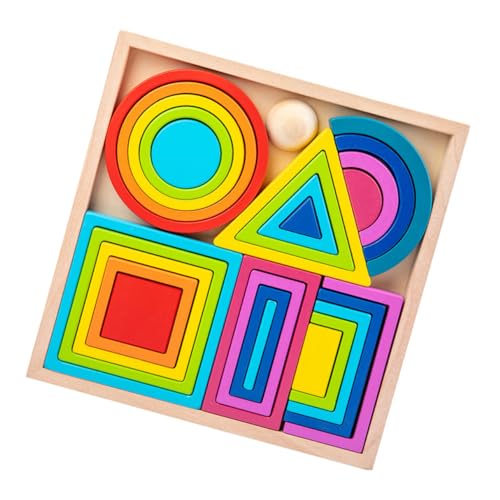 Yardwe 1 Satz Farbenfrohes Montessori für Lernspiel mit Bunten Bausteinen Farberkennung Formen und Kognitiven Fähigkeiten für Jungen und Ab Jahren Yardwe 1 Satz Farbenfrohes Montessori für Lernspiel mit Bunten Bausteinen Farberkennung Formen und Kognitiven Fähigkeiten für Jungen und Ab Jahren von Yardwe