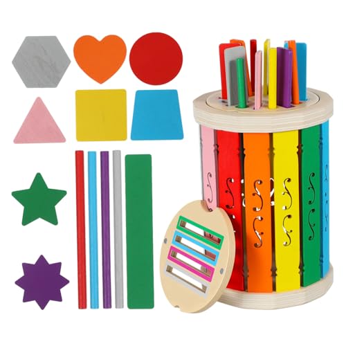 Yardwe 1 Satz Farbsortierbecher aus Holz für Kleinkinder Pädagogisches zur Entwicklung von Feinmotorik und Farberkennung Spielerisches Lernen für Vorschulkinder Bunt für Spielzimmer Yardwe 1 Satz Farbsortierbecher aus Holz für Kleinkinder Pädagogisches zur Entwicklung von Feinmotorik und Farberkennung Spielerisches Lernen für Vorschulkinder Bunt für Spielzimmer von Yardwe