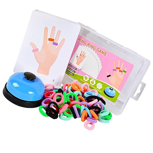 Yardwe Fingerring Spielzeug für Kinder Kreatives Pädagogisches Eltern Kind Spielzeug Frühes Lernspielzeug für Interaktion und Entwicklung von Yardwe