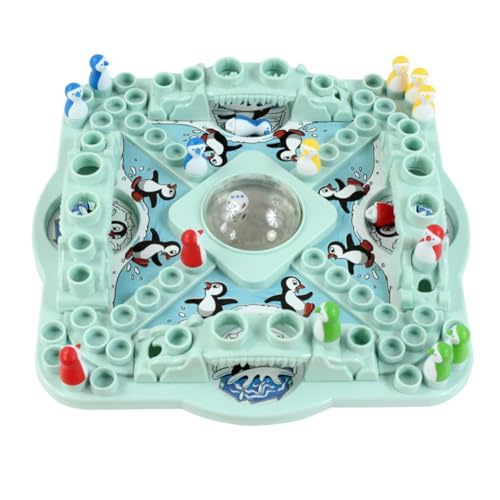 Yardwe 1 Satz Fliegendes Schachspielzeug Jump-Checker-Spiel Flugzeugschach Schachbrettspiel Hellgrün von Yardwe