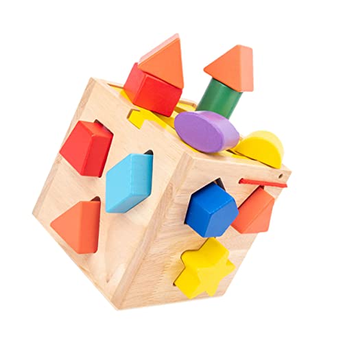 Yardwe 1 Satz Formen Matching mit Aufbewahrungsbox Teiliges für Frühkindliche Bildung für Greifen und Fördert Motorische Fähigkeiten und Kreativität Yardwe 1 Satz Formen Matching mit Aufbewahrungsbox Teiliges für Frühkindliche Bildung für Greifen und Fördert Motorische Fähigkeiten und Kreativität von Yardwe