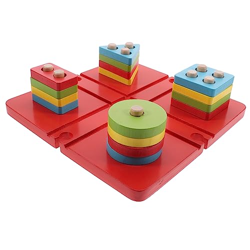 Yardwe 1 Satz Geometrisches Formensortierspielzeug aus Holz Pädagogisches Steckspiel für Kleinkinder Fördert Farben und Formen Erkennung für Geburtstage und Feiertage Yardwe 1 Satz Geometrisches Formensortierspielzeug aus Holz Pädagogisches Steckspiel für Kleinkinder Fördert Farben und Formen Erkennung für Geburtstage und Feiertage von Yardwe