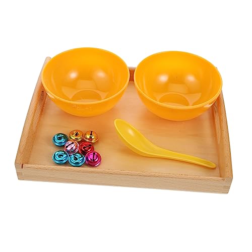 Yardwe 1 Satz Glockenspielzeug intellektuelles Frühes Bildungsspielzeug Kindergarten Küchenspielzeug Erleuchtung Kinderspielzeug Abs Zufällige Farbe von Yardwe