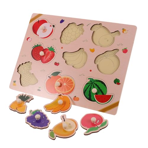 Yardwe 1 Satz Greifbrett für Obst Lernen Lernspielzeug für Kleinkinder Vorschulrätsel Puzzlespielzeug für die frühe Bildung von Kindern Kinderrätsel Kleinkindspielzeug hölzern Yardwe 1 Satz Greifbrett für Obst Lernen Lernspielzeug für Kleinkinder Vorschulrätsel Puzzlespielzeug für die frühe Bildung von Kindern Kinderrätsel Kleinkindspielzeug hölzern von Yardwe