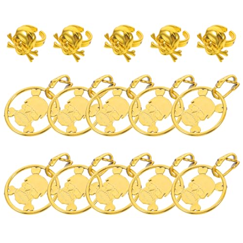 Yardwe 1 Satz Halloween Ringe und Ohrringe Vintage Piraten Schmuck für Kostüm Party Teiliges für Halloween Karneval und Maskeraden Lustige Accessoires für Männer und Frauen Yardwe 1 Satz Halloween Ringe und Ohrringe Vintage Piraten Schmuck für Kostüm Party Teiliges für Halloween Karneval und Maskeraden Lustige Accessoires für Männer und Frauen von Yardwe