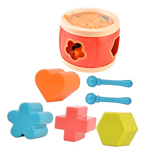 Yardwe 1 Satz Handtrommel Kindertrommeln Kleinkindmusikinstrumente Kinderspielzeug Musikinstrumente Für Kleinkinder Kleine Trommel Kinderinstrumente Plastik Rot Yardwe 1 Satz Handtrommel Kindertrommeln Kleinkindmusikinstrumente Kinderspielzeug Musikinstrumente Für Kleinkinder Kleine Trommel Kinderinstrumente Plastik Rot von Yardwe
