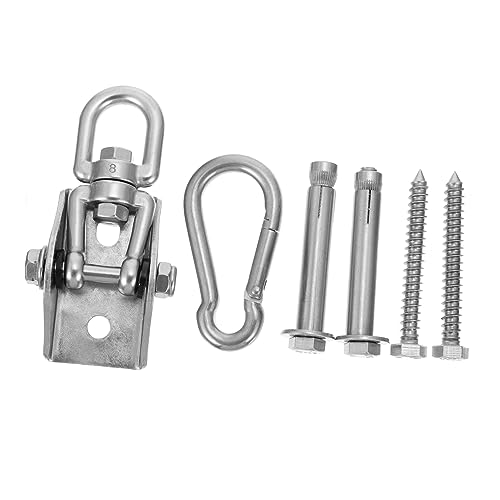 Yardwe 1 Satz Hochwertiges Heavy Duty Hängeset für Hängematten und Schaukeln Universeller Drehhaken für Einfache Montage Hohe Tragfähigkeit für Innen und Außenbereich Yardwe 1 Satz Hochwertiges Heavy Duty Hängeset für Hängematten und Schaukeln Universeller Drehhaken für Einfache Montage Hohe Tragfähigkeit für Innen und Außenbereich von Yardwe