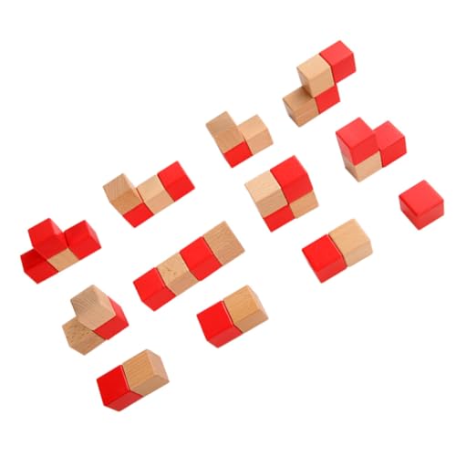 Yardwe 1 Satz Holzbausteine für Logisches Denkspielzeug Pädagogisches zur Frühen der Kreativität für Logisches Training und Räumliches Vorstellungsvermögen Yardwe 1 Satz Holzbausteine für Logisches Denkspielzeug Pädagogisches zur Frühen der Kreativität für Logisches Training und Räumliches Vorstellungsvermögen von Yardwe