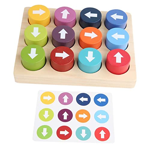 Yardwe 1 Satz Holzpuzzle Kognitive Farben und Formen Lernspiel Pädagogisches Hand Augen Koordination für Jungen und Jahren Yardwe 1 Satz Holzpuzzle Kognitive Farben und Formen Lernspiel Pädagogisches Hand Augen Koordination für Jungen und Jahren von Yardwe