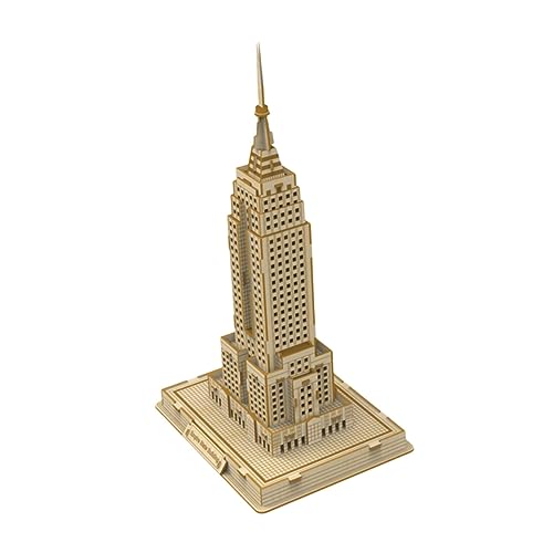 Yardwe 1 Satz Holzpuzzle für DIY Puzzle Modell des Buildings Kreatives für Jungen und Fördert Fantasie und Geschicklichkeit Dekoration Yardwe 1 Satz Holzpuzzle für DIY Puzzle Modell des Buildings Kreatives für Jungen und Fördert Fantasie und Geschicklichkeit Dekoration von Yardwe