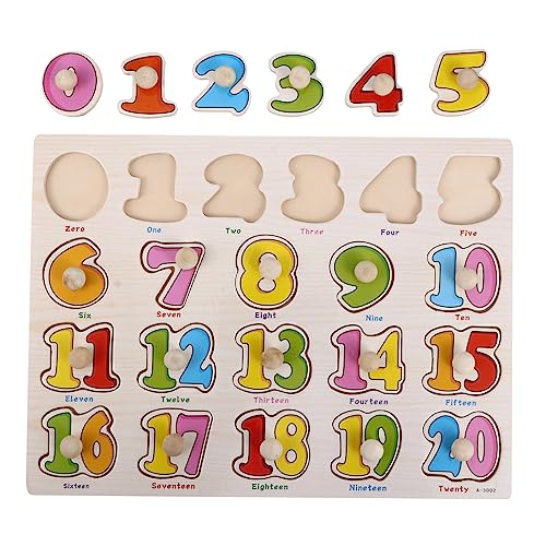Yardwe 1 Satz Holzpuzzle für Kreatives und Lehrreiches Jigsaw Puzzle für Altersgerechte der Feinmotorik aus Langlebigem Holz Gefertigt Fördert ohne Elektronik Yardwe 1 Satz Holzpuzzle für Kreatives und Lehrreiches Jigsaw Puzzle für Altersgerechte der Feinmotorik aus Langlebigem Holz Gefertigt Fördert ohne Elektronik von Yardwe