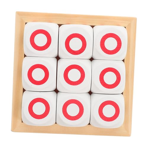 Yardwe 1 Satz Holzspielzeug Brettspiel Kit Toe Spiel für Tragbares Lernspielzeug für Kritisches und Problemlösung für Einsatz im Klassenzimmer Yardwe 1 Satz Holzspielzeug Brettspiel Kit Toe Spiel für Tragbares Lernspielzeug für Kritisches und Problemlösung für Einsatz im Klassenzimmer von Yardwe