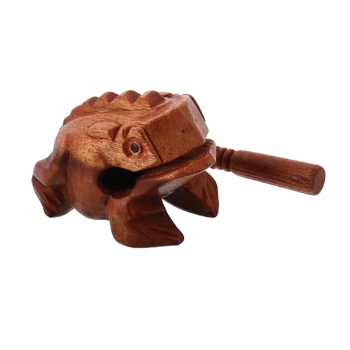 Yardwe 1 Satz Hupen Frosch Zubehör Frosch -soundhersteller Musikalisches Schlaginstrument Kleine Schlaginstrumente Hölzernes Froschinstrument Klingendes Musikinstrument Holz Light Brown Yardwe 1 Satz Hupen Frosch Zubehör Frosch -soundhersteller Musikalisches Schlaginstrument Kleine Schlaginstrumente Hölzernes Froschinstrument Klingendes Musikinstrument Holz Light Brown von Yardwe