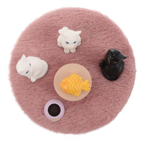 Yardwe 1 Satz Katzen-Set-Ornamente Katzenfiguren Minikatzen Miniaturkatzen Miniatur-katzenstuhlfiguren Süßes Miniatur-puppenhauszubehör Realistische Katze Kleine Figuren Plüsch Yardwe 1 Satz Katzen-Set-Ornamente Katzenfiguren Minikatzen Miniaturkatzen Miniatur-katzenstuhlfiguren Süßes Miniatur-puppenhauszubehör Realistische Katze Kleine Figuren Plüsch von Yardwe