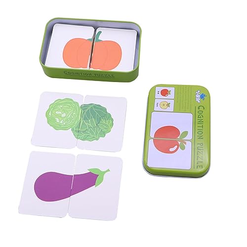 Yardwe 1 Satz Kognitive Kartenspielzeug für Kleinkinder Puzzlespiel Frühpädagogisches für Babys Kinderspielzeug Yardwe 1 Satz Kognitive Kartenspielzeug für Kleinkinder Puzzlespiel Frühpädagogisches für Babys Kinderspielzeug von Yardwe