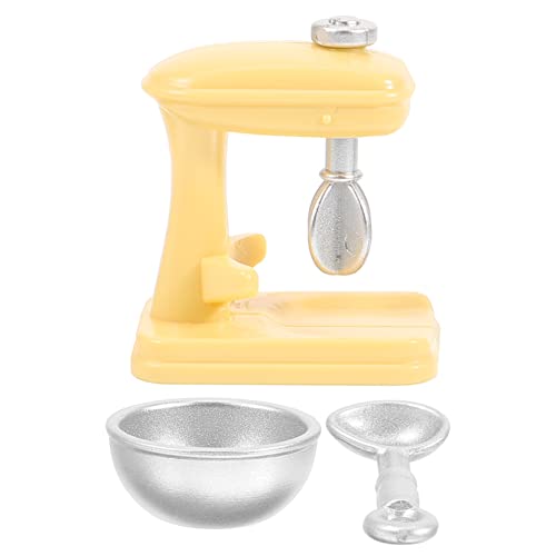 Yardwe 1 Satz Küchenspielzeug für Puppenhaus-Mixer Miniaturmixer kinderspielzeug Mini-Küchenzubehör mini Mixer Kleiner Küchenmixer für Küchengeräte Abs von Yardwe
