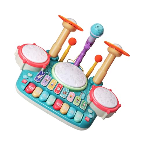 Yardwe 1 Satz Lernen multifunktionales Musikinstrumentenspielzeug musikalisches Musikpädagogisches Elektronisches Original Himmelblau von Yardwe