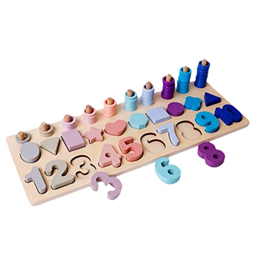 Yardwe 1 Satz Logarithmic Board digitaler Form Puzzle- für die frühe Bildung Form -Sortierspielzeug Lernspielzeug für Kleinkinder Sortierspielzeug in Babyform rätsel Holz Yardwe 1 Satz Logarithmic Board digitaler Form Puzzle- für die frühe Bildung Form -Sortierspielzeug Lernspielzeug für Kleinkinder Sortierspielzeug in Babyform rätsel Holz von Yardwe