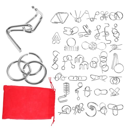 Yardwe 1 Satz Luban-Schlossspielzeug Denksportaufgaben sensorisches Intelligenzspielzeug Rätselspiele für Gehirnentwicklung Handheld-Puzzles rätsel Metall Yardwe 1 Satz Luban-Schlossspielzeug Denksportaufgaben sensorisches Intelligenzspielzeug Rätselspiele für Gehirnentwicklung Handheld-Puzzles rätsel Metall von Yardwe