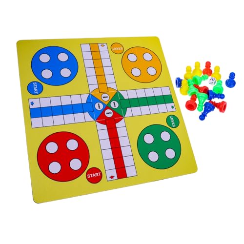 Yardwe 1 Satz Ludo-schachspiel Interaktives Schachspielzeug Tragbares Fliegendes Schach Schachbrettspielzeug Tischschachspielzeug Reiseschachspielzeug Stoff Yellow Yardwe 1 Satz Ludo-schachspiel Interaktives Schachspielzeug Tragbares Fliegendes Schach Schachbrettspielzeug Tischschachspielzeug Reiseschachspielzeug Stoff Yellow von Yardwe