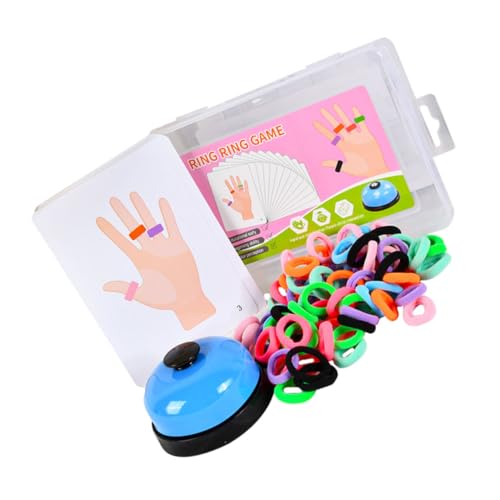 Yardwe 1 Satz Lustiges Lernspielzeug Ring für Frühe Interaktives Denkspiel für Hand Augen Koordination und Konzentration Yardwe 1 Satz Lustiges Lernspielzeug Ring für Frühe Interaktives Denkspiel für Hand Augen Koordination und Konzentration von Yardwe