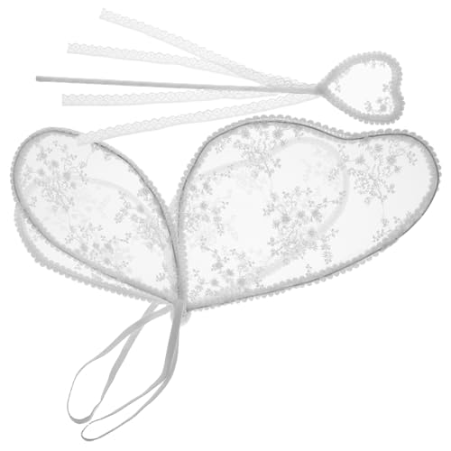 Yardwe 1 Satz Mädchen Lace Schmetterlingsflügel und Zauberstab Kostümset für Kindergeburtstagsfeiern Kreative Foto Requisiten Bühnenaufführungen und Rollenspiele Yardwe 1 Satz Mädchen Lace Schmetterlingsflügel und Zauberstab Kostümset für Kindergeburtstagsfeiern Kreative Foto Requisiten Bühnenaufführungen und Rollenspiele von Yardwe