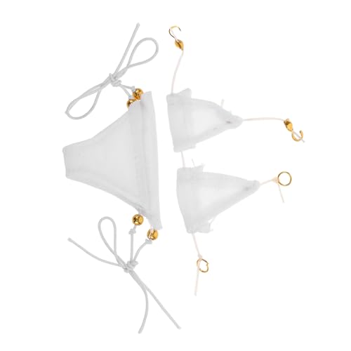 Yardwe 1 Satz Mädchen Puppen Badeanzug Bikini Sommer Schwimmbekleidung für Puppen für Strand und Pool Süßes und Anpassbares Zubehör Yardwe 1 Satz Mädchen Puppen Badeanzug Bikini Sommer Schwimmbekleidung für Puppen für Strand und Pool Süßes und Anpassbares Zubehör von Yardwe