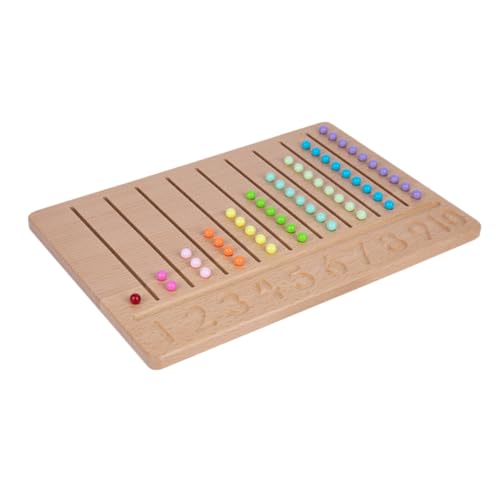 Yardwe 1 Satz Mathematik Lernspielzeug aus Kreatives Zählspiel für Frühkindliche Bildung von Problemlösungsfähigkeiten und Sicher und Kinderfreundlich Yardwe 1 Satz Mathematik Lernspielzeug aus Kreatives Zählspiel für Frühkindliche Bildung von Problemlösungsfähigkeiten und Sicher und Kinderfreundlich von Yardwe