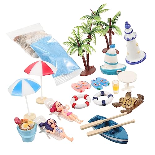 Yardwe 1 Satz Mikro-sommerszenen- Requisiten Party Miniatur-strandspielzeug Puppenhausverzierungen Dekoration Puppenhaus-Accessoire Am Meer Erwachsene Häuser Mini- Plastik Yardwe 1 Satz Mikro-sommerszenen- Requisiten Party Miniatur-strandspielzeug Puppenhausverzierungen Dekoration Puppenhaus-Accessoire Am Meer Erwachsene Häuser Mini- Plastik von Yardwe