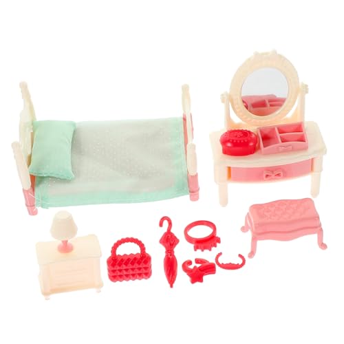 Yardwe 1 Satz Mini-Hausschmuck Möbel Puppe winzig Miniatur Bausatz Dollhouse Furniture Modellmusik Mikrolandschaft Dekoration Modellbau Zubehör Minihaus-Schlafzimmer Plastik Yardwe 1 Satz Mini-Hausschmuck Möbel Puppe winzig Miniatur Bausatz Dollhouse Furniture Modellmusik Mikrolandschaft Dekoration Modellbau Zubehör Minihaus-Schlafzimmer Plastik von Yardwe