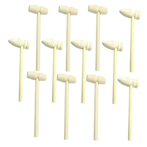 Yardwe 1 Satz Mini Holzhammer für Robuste DIY für Kreative Bastelprojekte und Meeresfrüchte für Hummer und Mehr Yardwe 1 Satz Mini Holzhammer für Robuste DIY für Kreative Bastelprojekte und Meeresfrüchte für Hummer und Mehr von Yardwe