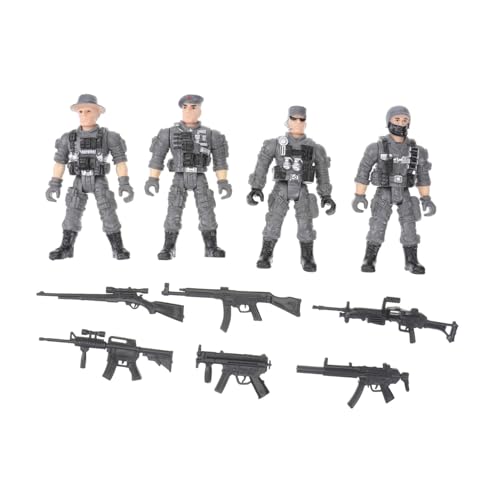 Yardwe 1 Satz Mini Plastik Soldaten Figuren Set Bewegliche Soldaten Modelle für Kreative Rollenspiele und Partys Sicheres und Langlebiges Kunststoffmaterial Fördert Fantasie und Yardwe 1 Satz Mini Plastik Soldaten Figuren Set Bewegliche Soldaten Modelle für Kreative Rollenspiele und Partys Sicheres und Langlebiges Kunststoffmaterial Fördert Fantasie und von Yardwe