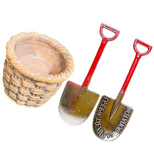 Yardwe 1 Satz Mini-Schaufel Wohnkultur Garten Winzig Gartenarbeit Miniatur Gefälscht Bausatz Gnom Korb Klein Schaufeln Zum Graben Werkzeug Feengarten Zubehör Harz Yardwe 1 Satz Mini-Schaufel Wohnkultur Garten Winzig Gartenarbeit Miniatur Gefälscht Bausatz Gnom Korb Klein Schaufeln Zum Graben Werkzeug Feengarten Zubehör Harz von Yardwe
