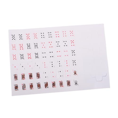 Yardwe 1 Satz Mini-Spielkarten Miniaturspiele kleine Spiele Kleine Spielkarten Puppenspiele Miniatur -Dinge Minikarten Minispielparty Spielkartenornament Minispiele Mini-Dinge Karton Yardwe 1 Satz Mini-Spielkarten Miniaturspiele kleine Spiele Kleine Spielkarten Puppenspiele Miniatur -Dinge Minikarten Minispielparty Spielkartenornament Minispiele Mini-Dinge Karton von Yardwe