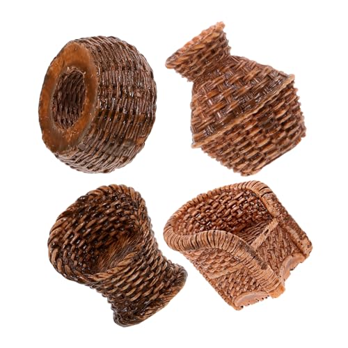 Yardwe 1 Satz Mini-Tisch- Und Stuhlmodell Modelle Werkzeug Wohnkultur Puppenhaus Dekoration Rattan Stühle Dekoartikel Eincremehilfe Miniaturmöbel Schmücken Puppenmöbel Harz Light Brown Yardwe 1 Satz Mini-Tisch- Und Stuhlmodell Modelle Werkzeug Wohnkultur Puppenhaus Dekoration Rattan Stühle Dekoartikel Eincremehilfe Miniaturmöbel Schmücken Puppenmöbel Harz Light Brown von Yardwe