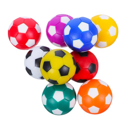 Yardwe 1 Satz Mini Tischfußball Spielset Farben Mini Fußball Ersatzbälle aus Robustem Kunststoff für Tischfußballspiele für Kindergeburtstage und Sportpartys Yardwe 1 Satz Mini Tischfußball Spielset Farben Mini Fußball Ersatzbälle aus Robustem Kunststoff für Tischfußballspiele für Kindergeburtstage und Sportpartys von Yardwe