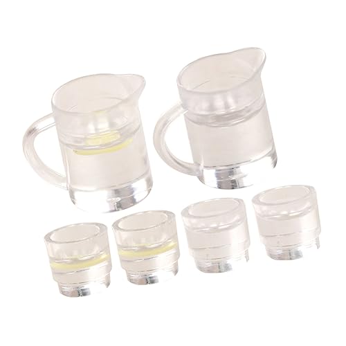 Yardwe 1 Satz Mini-limonadengetränke Mit Wasser Isoliert Mini-limonadenkessel Miniatur-limonadenbecher Miniatur-Food-Modell Mini-limonadenbecher Küche Geschirr Plastik Yardwe 1 Satz Mini-limonadengetränke Mit Wasser Isoliert Mini-limonadenkessel Miniatur-limonadenbecher Miniatur-Food-Modell Mini-limonadenbecher Küche Geschirr Plastik von Yardwe